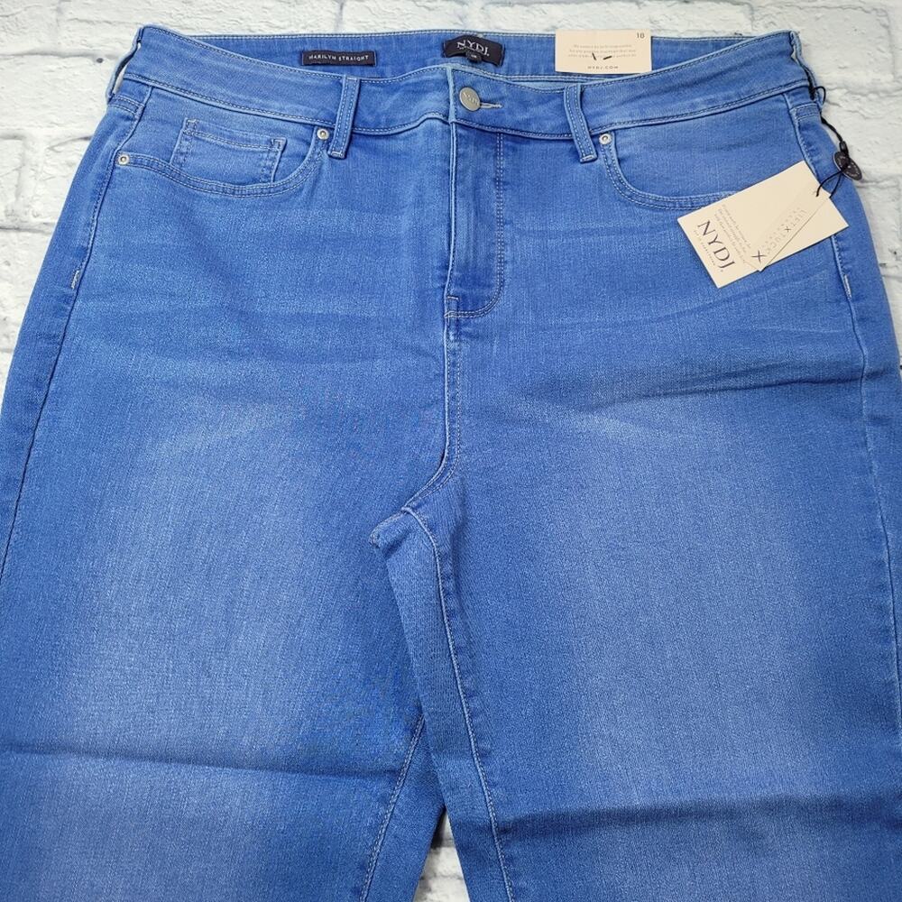NWT NYDJ Marilyn Edgewater Straight Ankle Jeans size 18 - Picture 3 of 15
